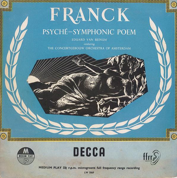 LP - 10 César Franck - Psyché—Symphonic Poem / NM, Ophalen of Verzenden, Zo goed als nieuw, Romantiek, 12 inch