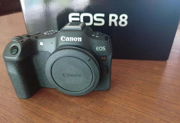 Canon R8 + Rf 35mm 1.8 + Rf 50mm 1.8 Ruilen tegen canon R5