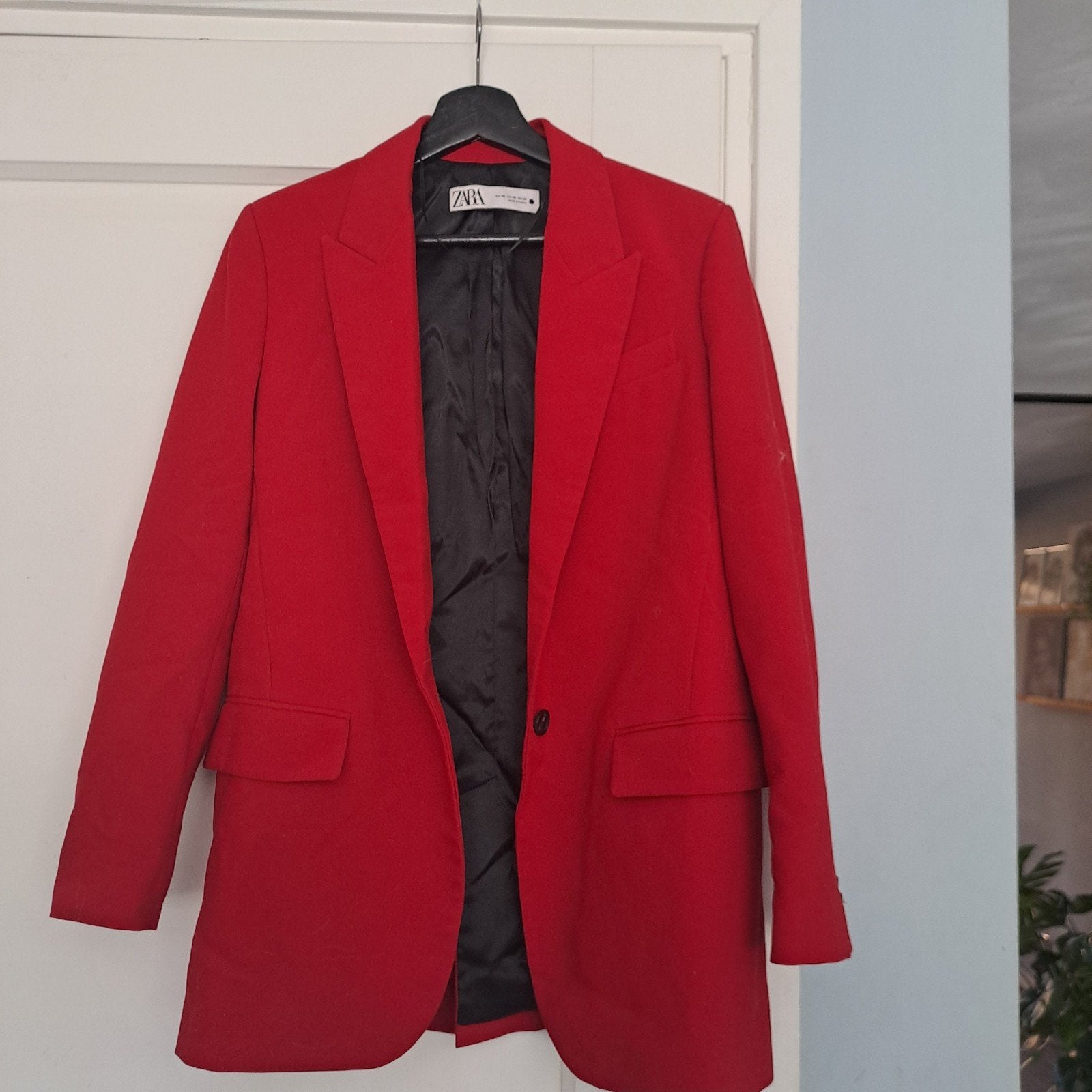 Rood Kostuum Zara mt XS, Zara, Ophalen of Verzenden, Zo goed als nieuw, Maat 34 (XS) of kleiner