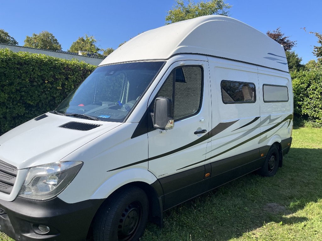MB sprinter automaat camper 316 uit 2015, Caravans en Kamperen, Campers, Automaat, Buscamper of Camperbus, Koelkast, Airbags