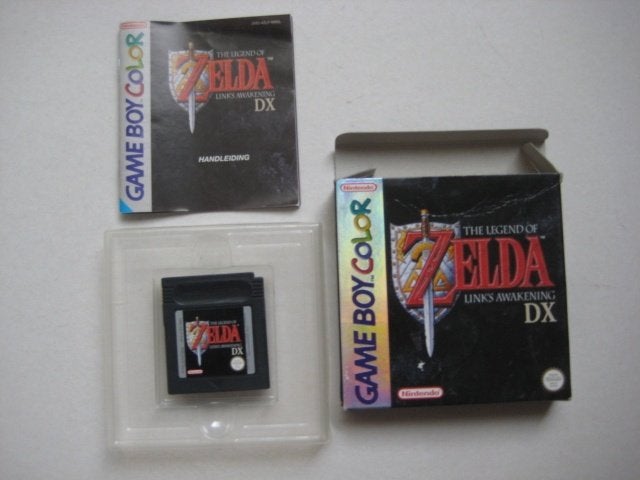 Legend of Zelda Link's Awakening DX  Gameboy Game Boy Color, Gebruikt, 1 speler, Ophalen of Verzenden, Role Playing Game (Rpg)