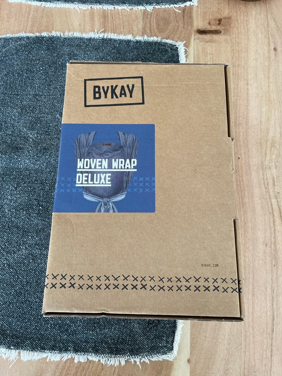 BYKAY Woven Wrap Deluxe - Zo goed als nieuw, Draagdoek, Zo goed als nieuw, Buik, Rug of Zij, Ophalen