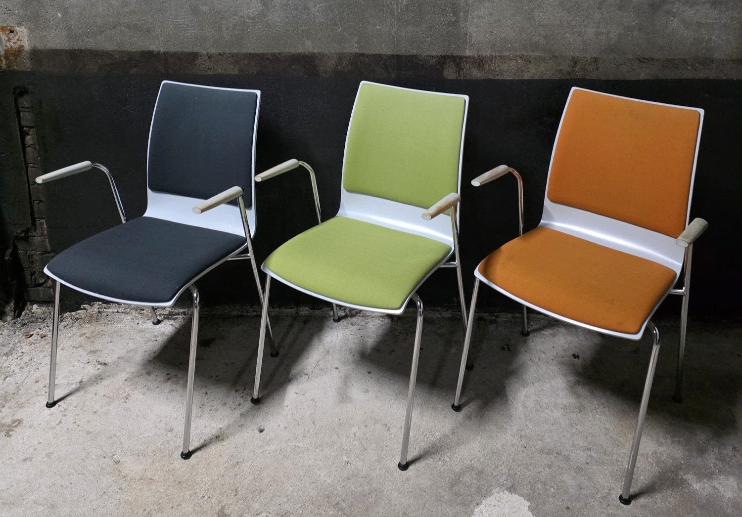 20 x Brunner vergaderstoelen kantoor kantine stoelen zaal, Huis en Inrichting, Stoelen, Ophalen of Verzenden, Zo goed als nieuw