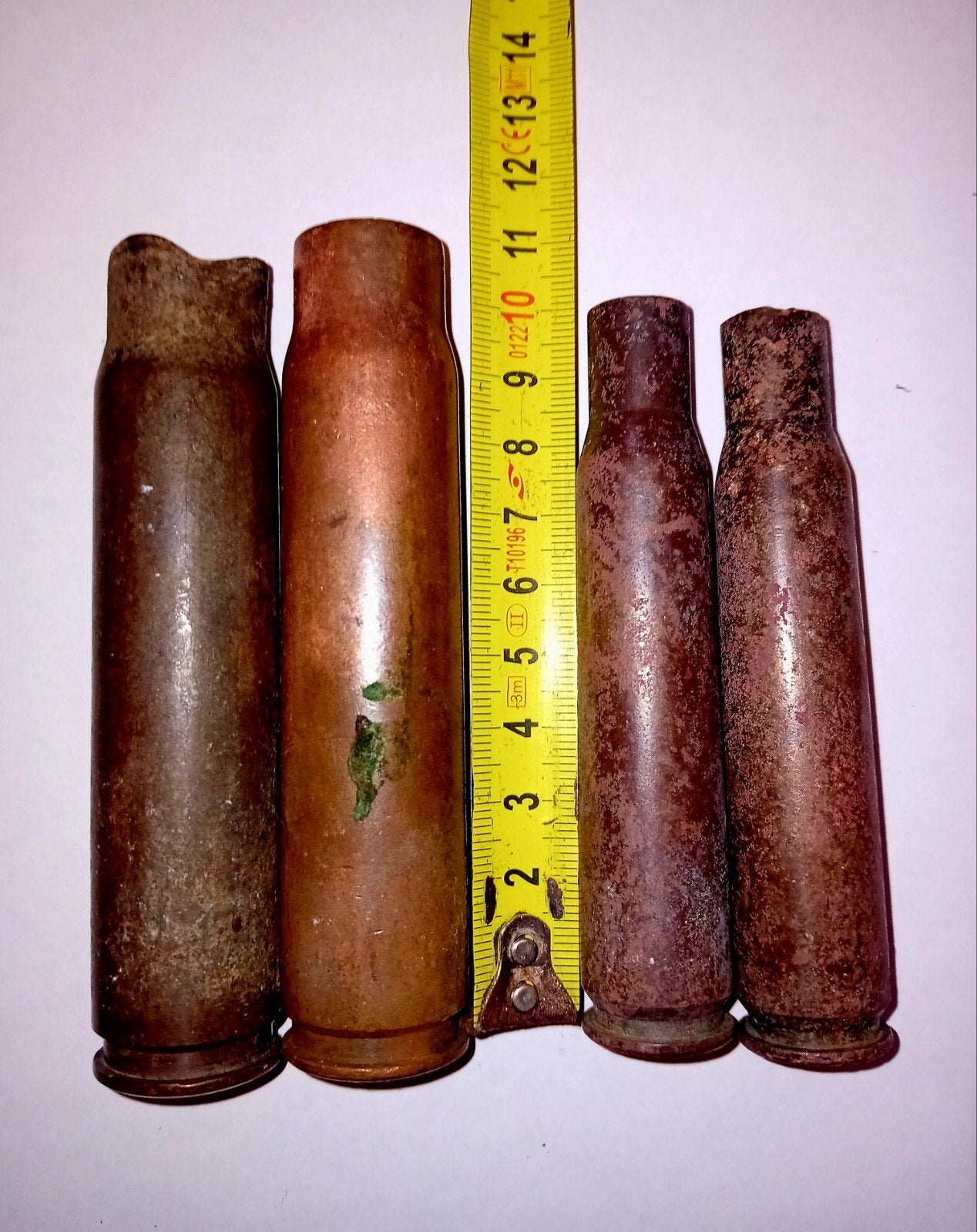 Hispano Suzanne en 50. BMG Browning hulzen, WO2, Bodemvondst, Ophalen of Verzenden, Hulzen of Bodemvondsten