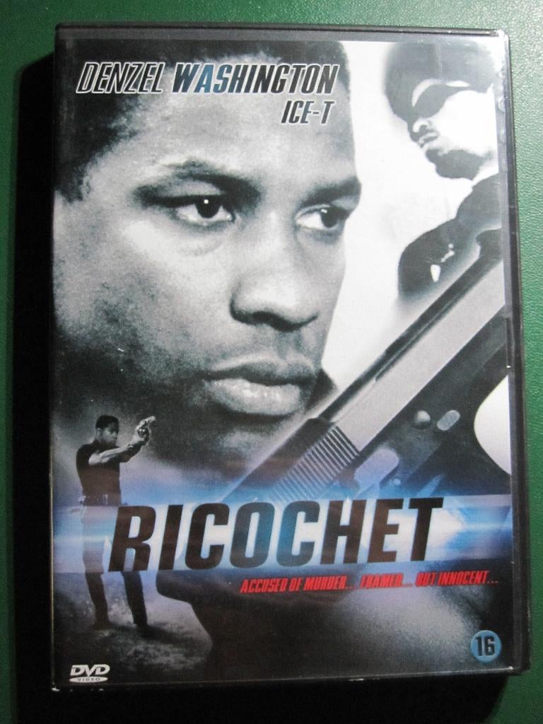 Ricochet (1991), Vanaf 16 jaar, Ophalen of Verzenden, Zo goed als nieuw, Actiethriller