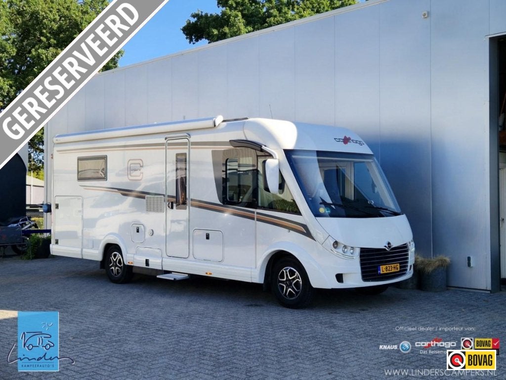 Carthago C-Tourer I 150 QB | Queensbed | Full-Option | Level, Fiat, Tot en met 2, 7 tot 8 meter, Bedrijf