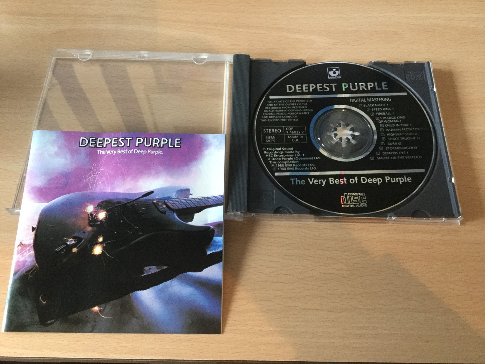 Deep Purple-Deepest purple. Topcd., Ophalen of Verzenden, Zo goed als nieuw, Poprock