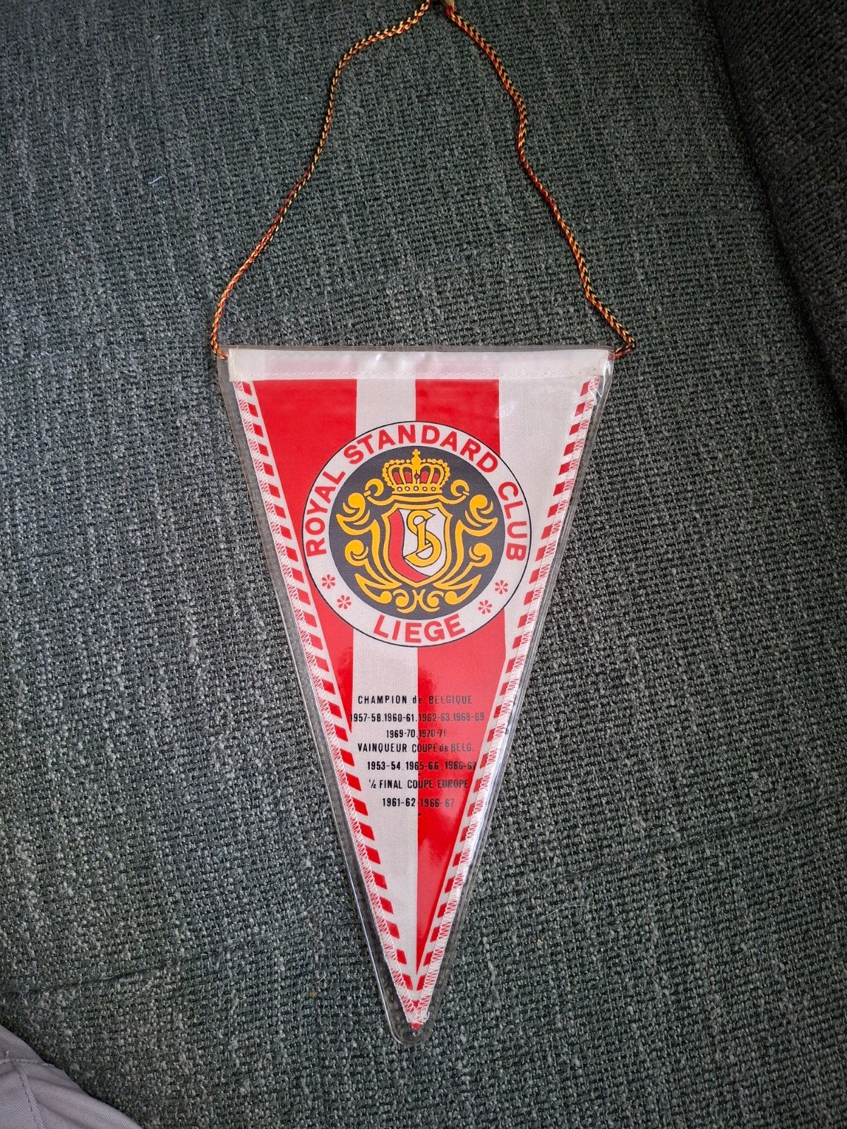 Standard Luik vaan, Ophalen of Verzenden, Buitenlandse clubs, Vaantje of Sjaal