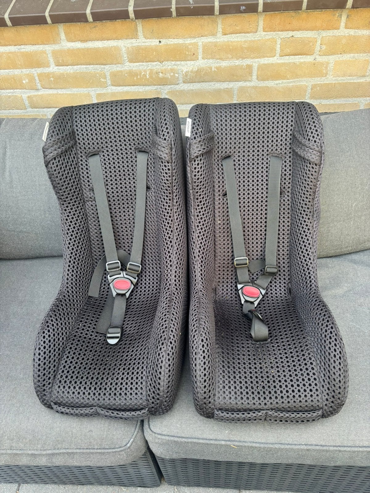 Peuterschalen bakfiets 2stuks, Ophalen, Zo goed als nieuw