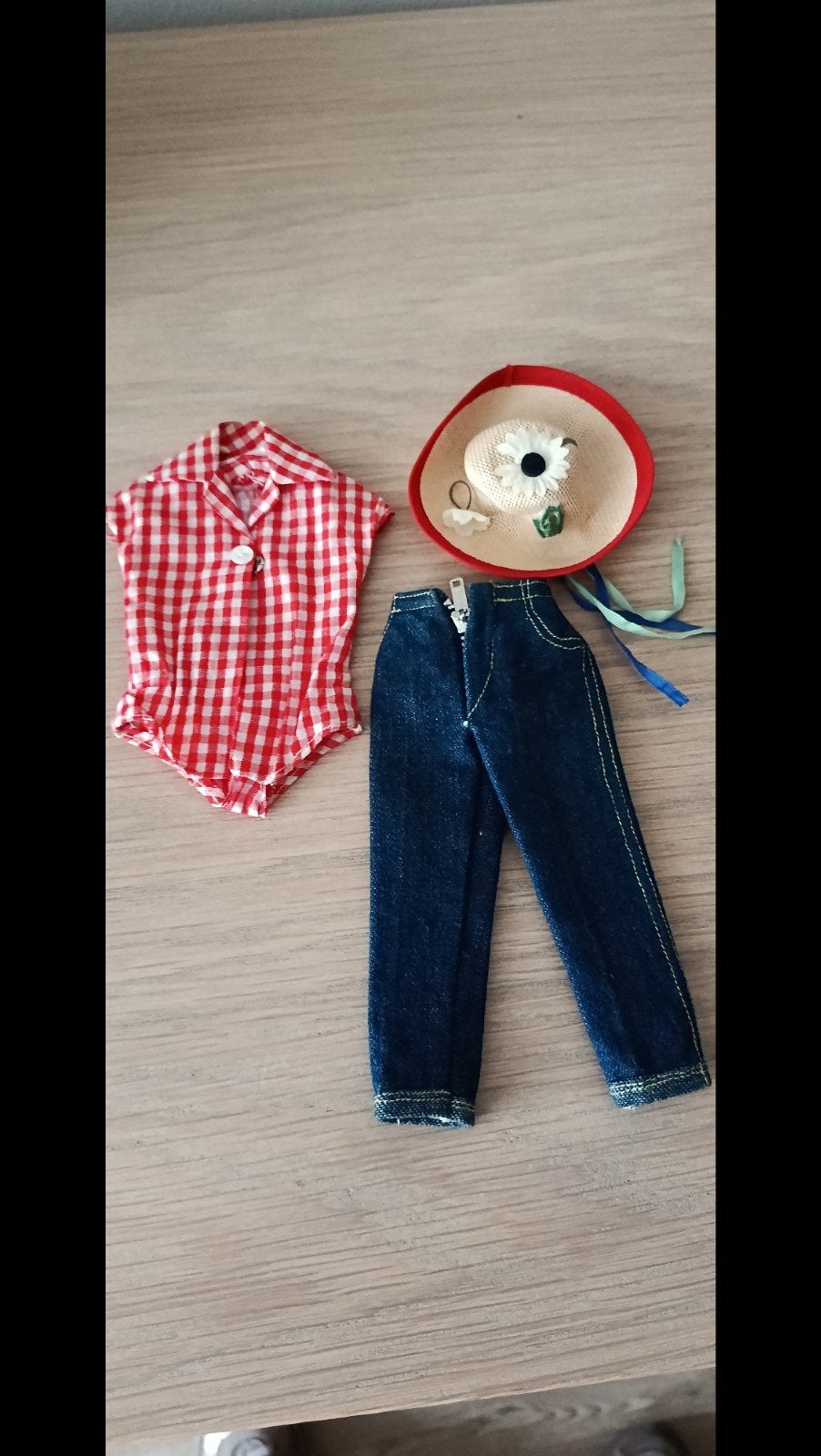 Barbie vintage #967 Pick Nick, Ophalen of Verzenden, Zo goed als nieuw, Kleertjes