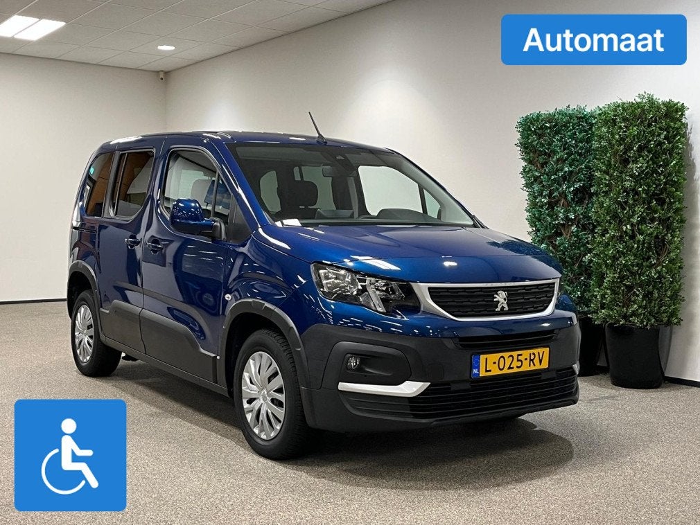 Peugeot Rifter 1.2 PureTech 130pk S&S EAT8 Long (bj 2020), Auto's, Peugeot, Bedrijf, Te koop, Rifter, Aangepast voor mindervaliden