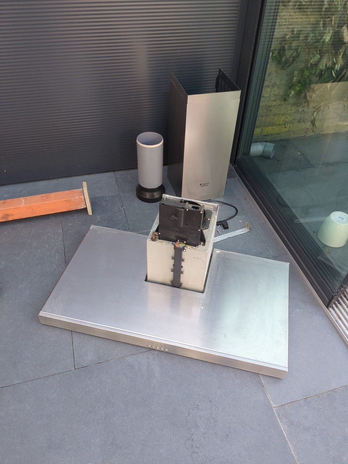 Afzuigkap Hotpoint Ariston, Ophalen, Gebruikt, Wandschouwkap, Vrijstaand