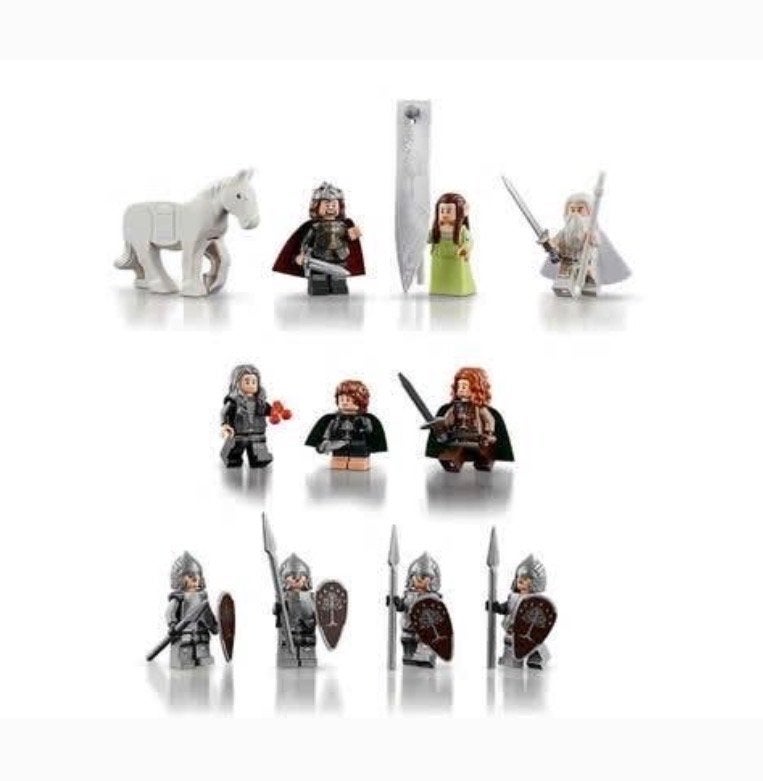 Minifigs LEGO Minas Tirith 11377, Kinderen en Baby's, Speelgoed | Duplo en Lego, Ophalen, Inclusief minifiguren, Lego, Nieuw