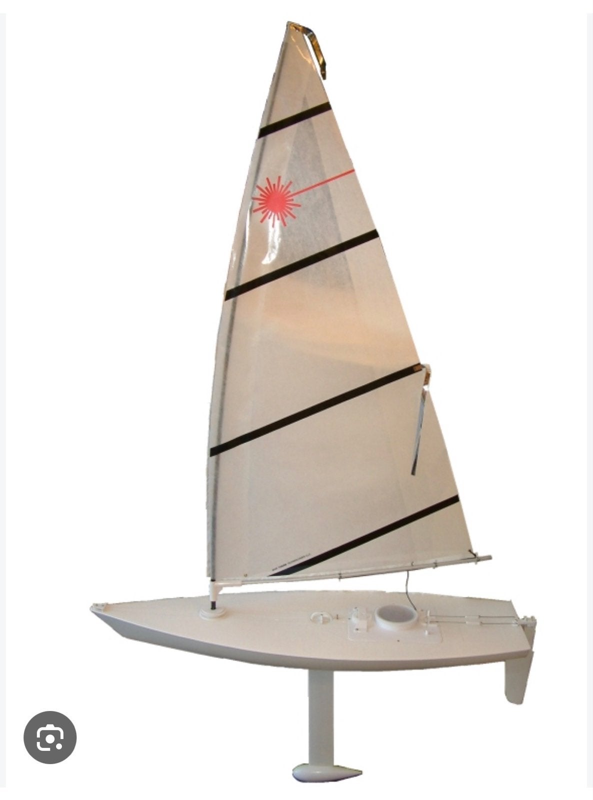 RC Laser zeilboot - gezocht, Ophalen of Verzenden, Zo goed als nieuw