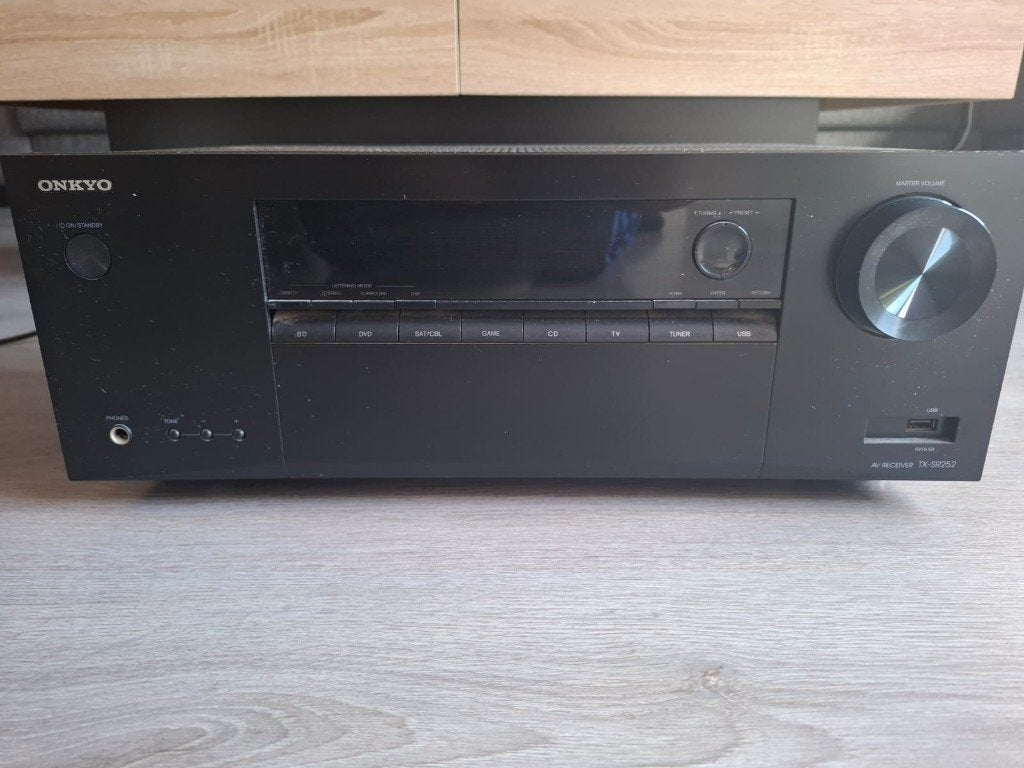 Onkyo AV Receiver TX-SR252, Ophalen, Zo goed als nieuw, 120 watt of meer, Onkyo