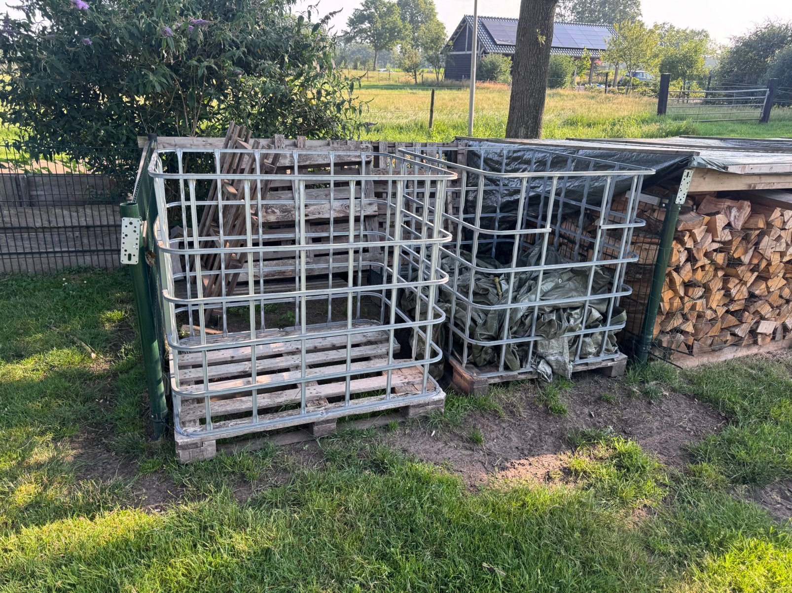 Ibc kratten, Minder dan 3 m³, Ophalen of Verzenden