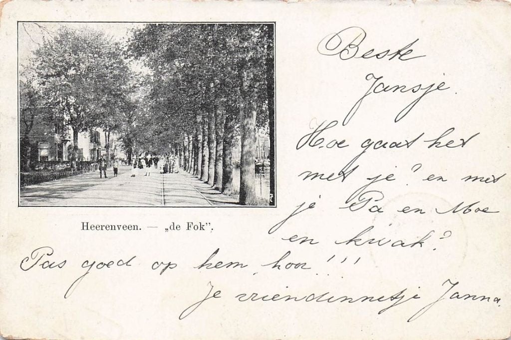 702-150-009 Heerenveen De Fok, Verzenden, Voor 1920, Friesland