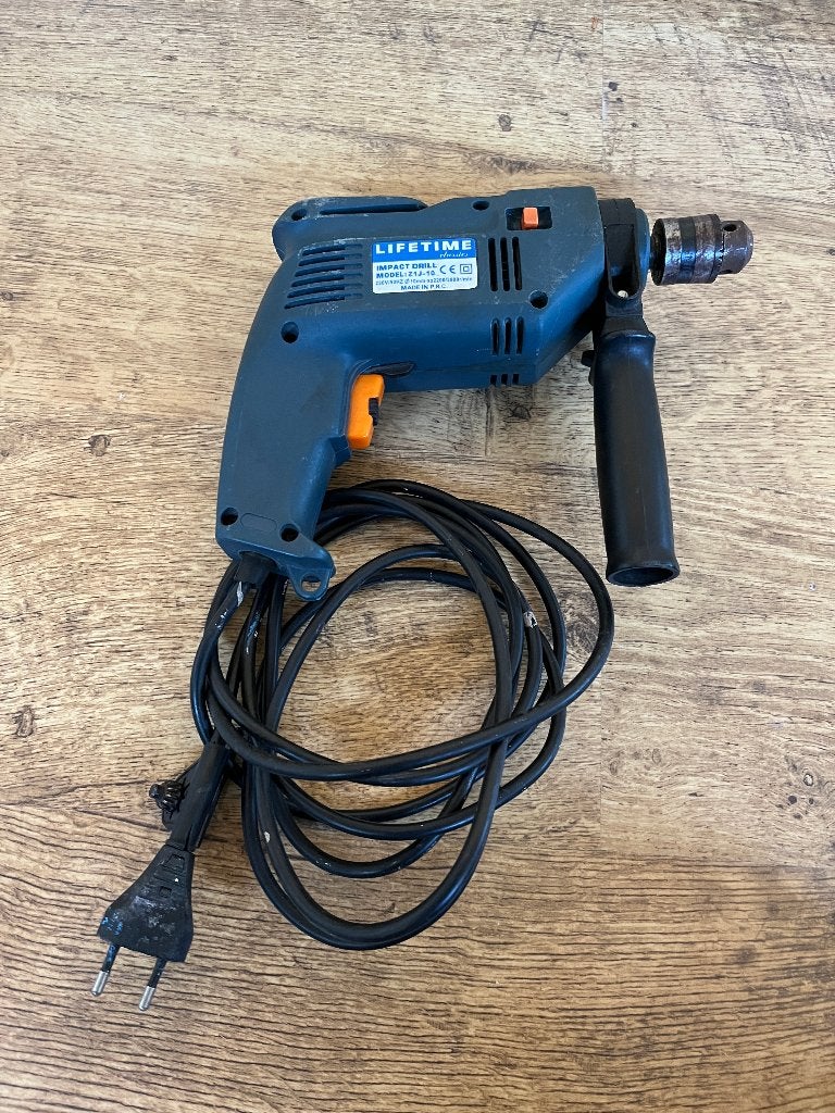Goed werkende klopboormachine, Doe-het-zelf en Verbouw, Ophalen of Verzenden, Gebruikt, Boormachine, Klopboormechanisme