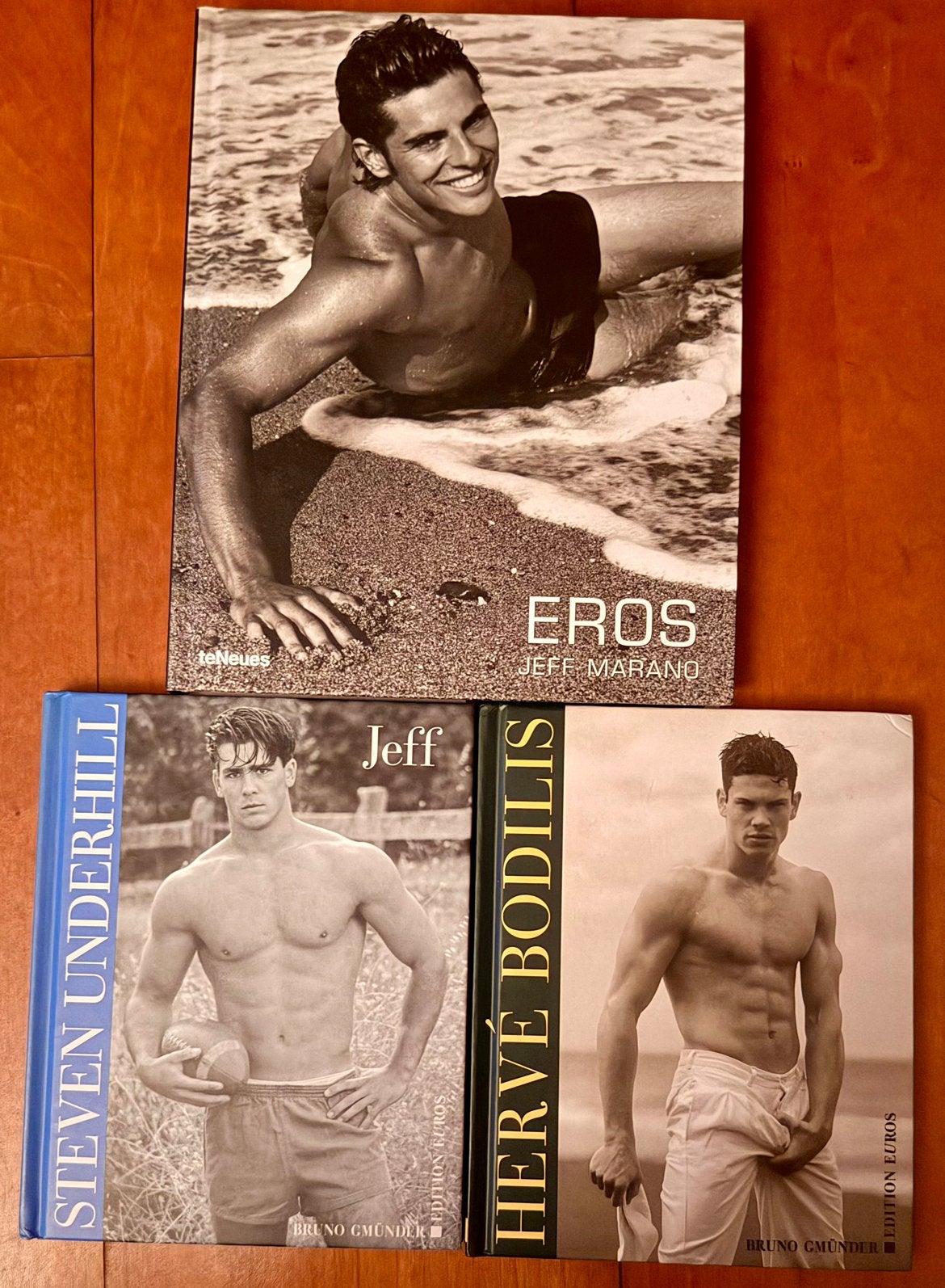 Jeff - Steven Underhill. Hervé Bodilis. Eros - Jeff Marano, Ophalen of Verzenden, Zo goed als nieuw, Fotografen