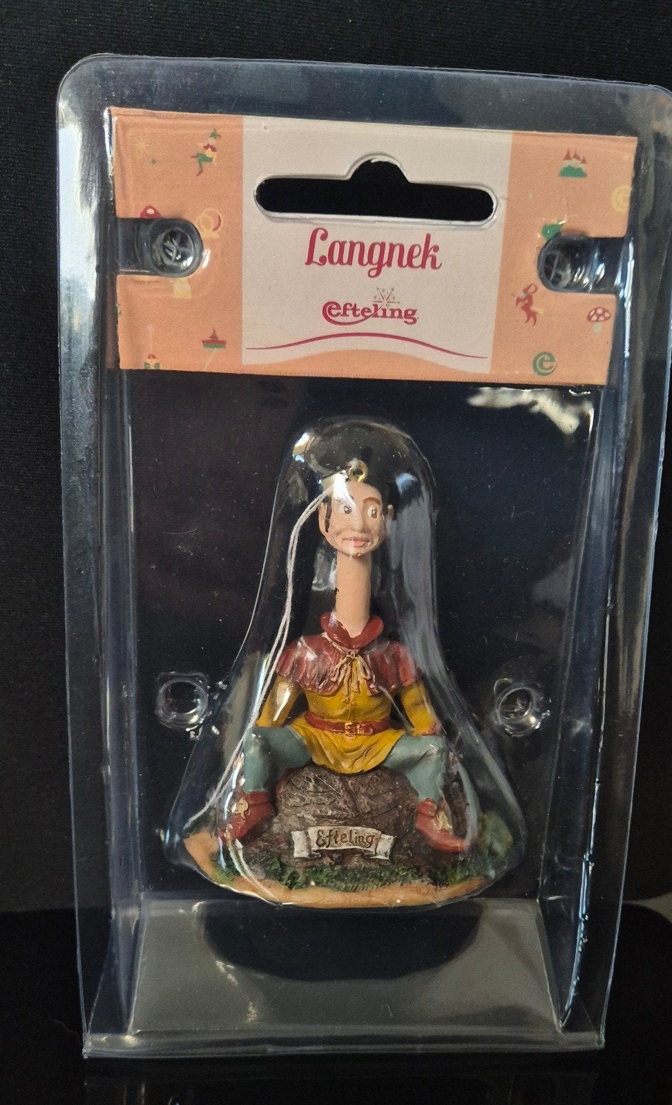 Efteling Langnek boomhanger - Nieuw in verpakking, Verzamelen, Efteling, Ophalen of Verzenden, Nieuw, Beeldje of Poppetje
