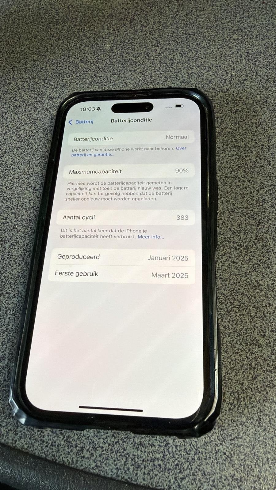 iPhone 16 256GB - Zo goed als nieuw, Telecommunicatie, Mobiele telefoons | Apple iPhone, Zwart, IPhone 16, Zo goed als nieuw, Zonder simlock