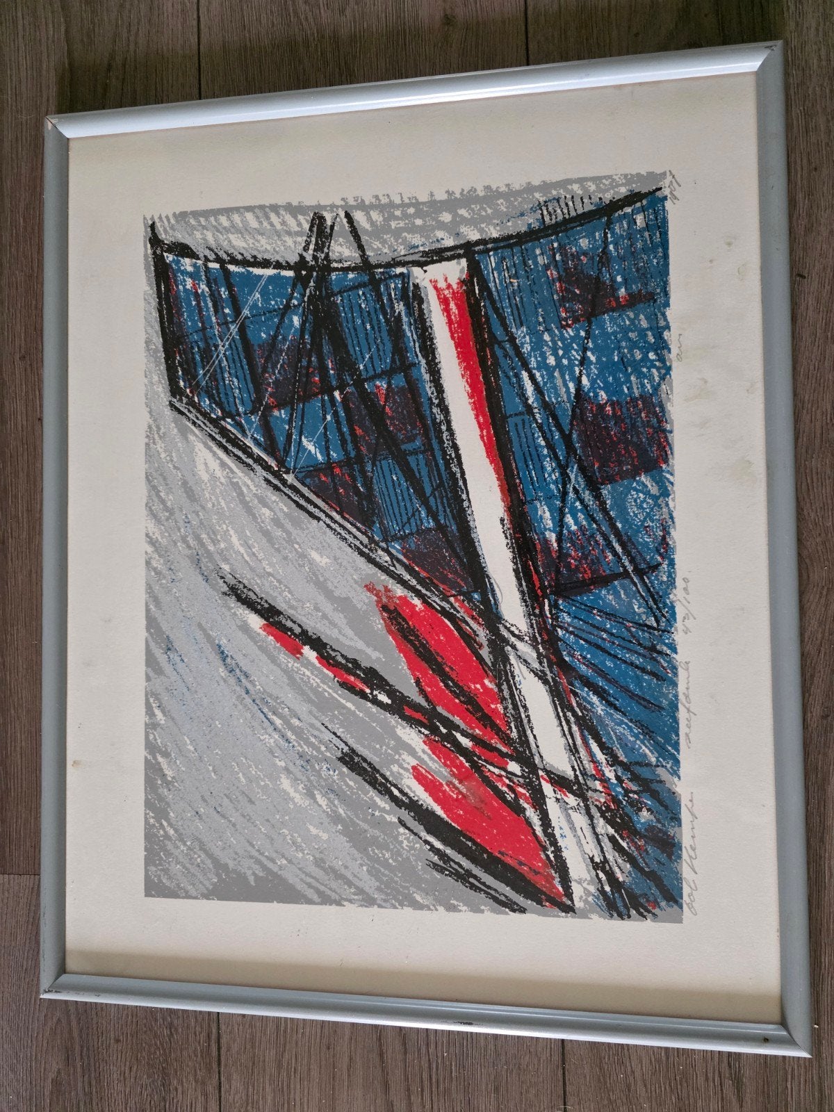 Bob Kemper - Europoort zeefdruk serie (4 stuks), Ophalen of Verzenden