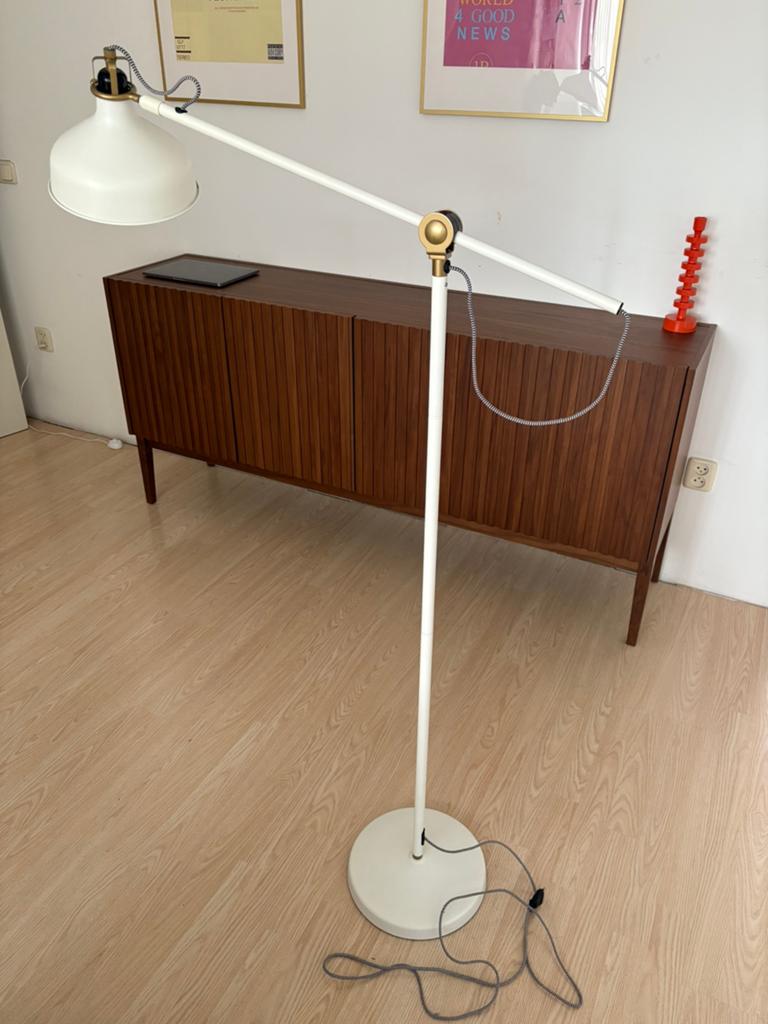 Staande lamp IKEA, Huis en Inrichting, Ophalen, Gebruikt, Metaal, 150 tot 200 cm