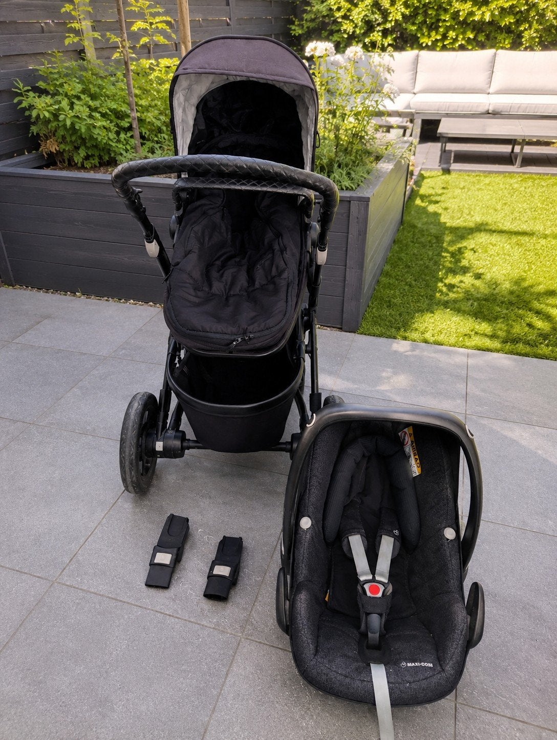 Joolz Geo 1 buggy / wandelwagen Maxi-Cosi Pebble voetenzak, Ophalen, Gebruikt, Kinderwagen, Verstelbare duwstang
