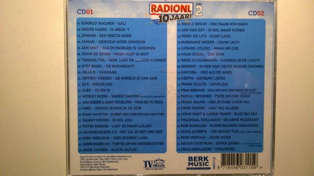 RadioNL 10 Jaar Deel 2, Ophalen of Verzenden, Zo goed als nieuw, Nederlandstalig
