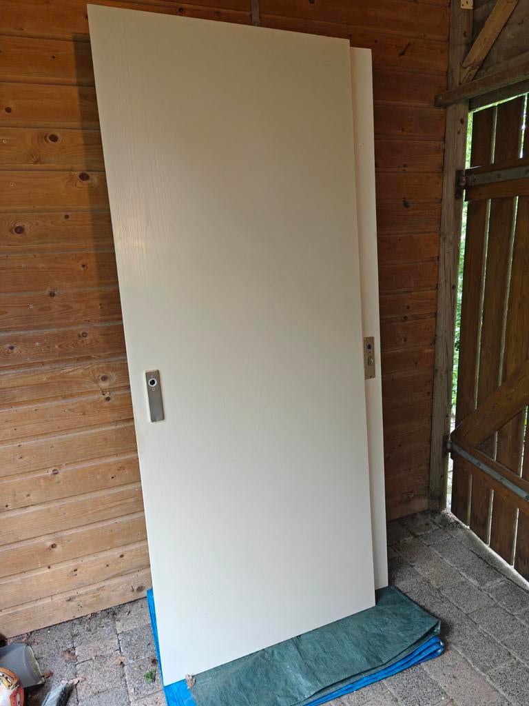 Opdekdeuren 83 cm x 210,5 cm, Ophalen, Binnendeur, 200 tot 215 cm