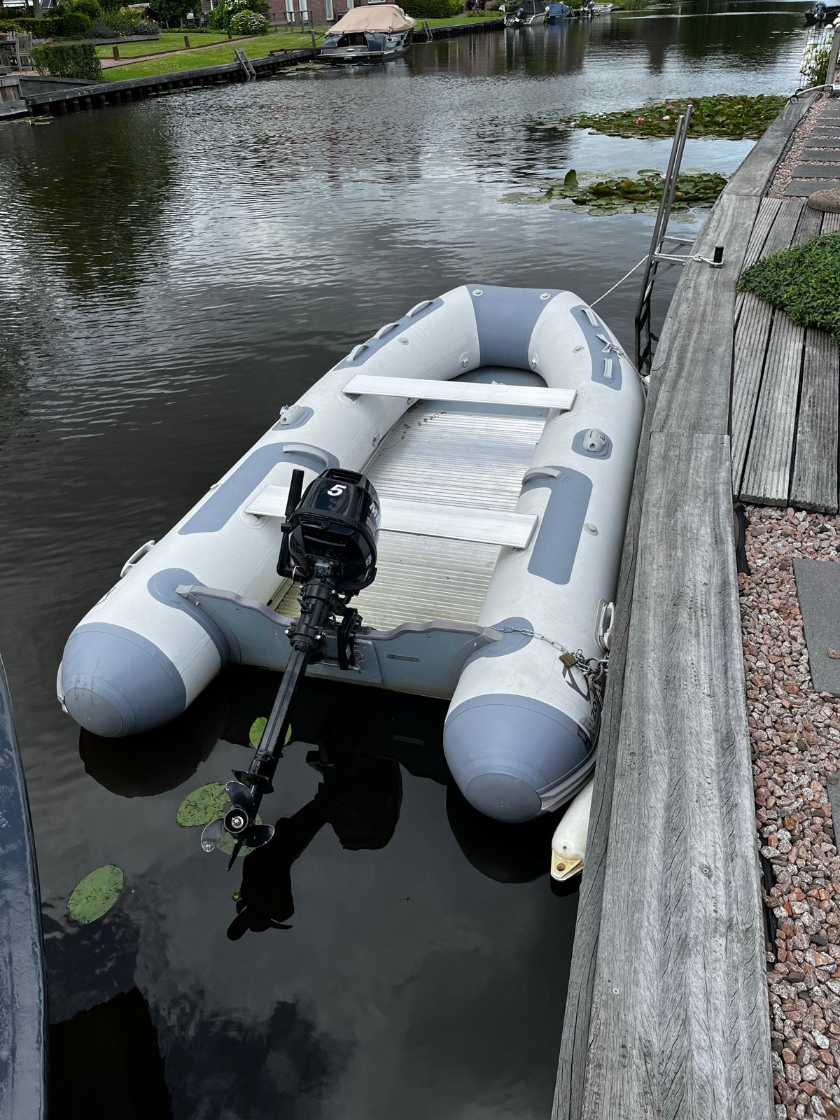 Zodiac Cadet 350 ALU opblaasboot met aluminium bodem, Ophalen, Aluminium, Gebruikt, Zodiac