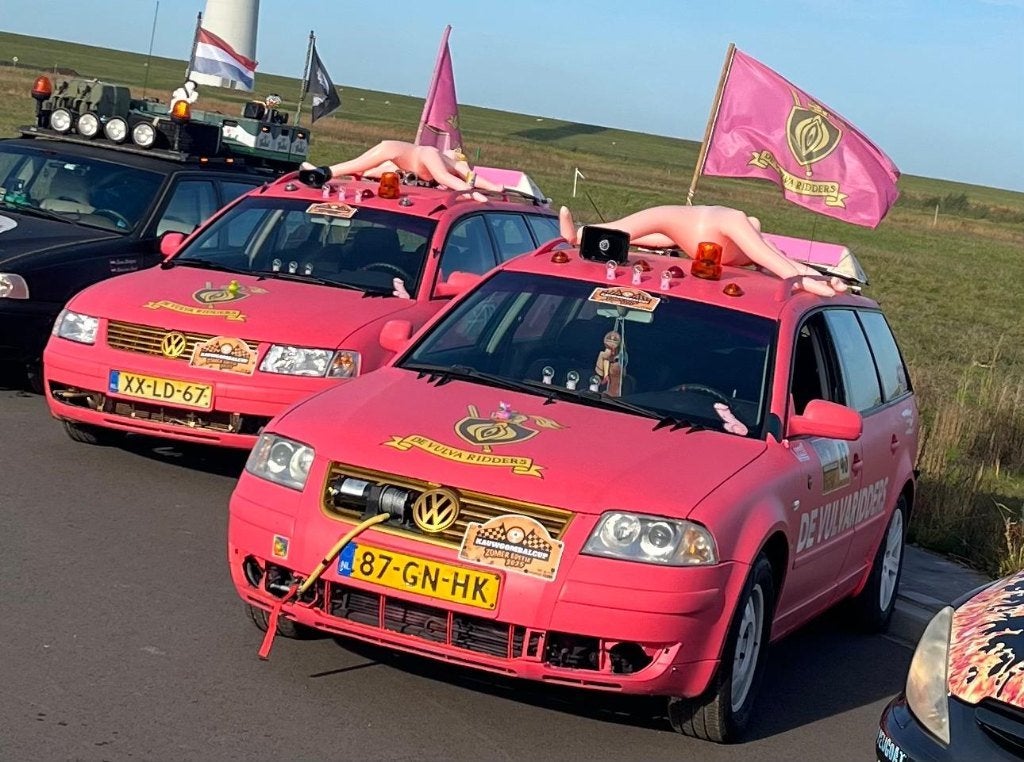 Volkswagen Passat 2X carbage run, Voorwielaandrijving, 4 cilinders, 1984 cc, Origineel Nederlands