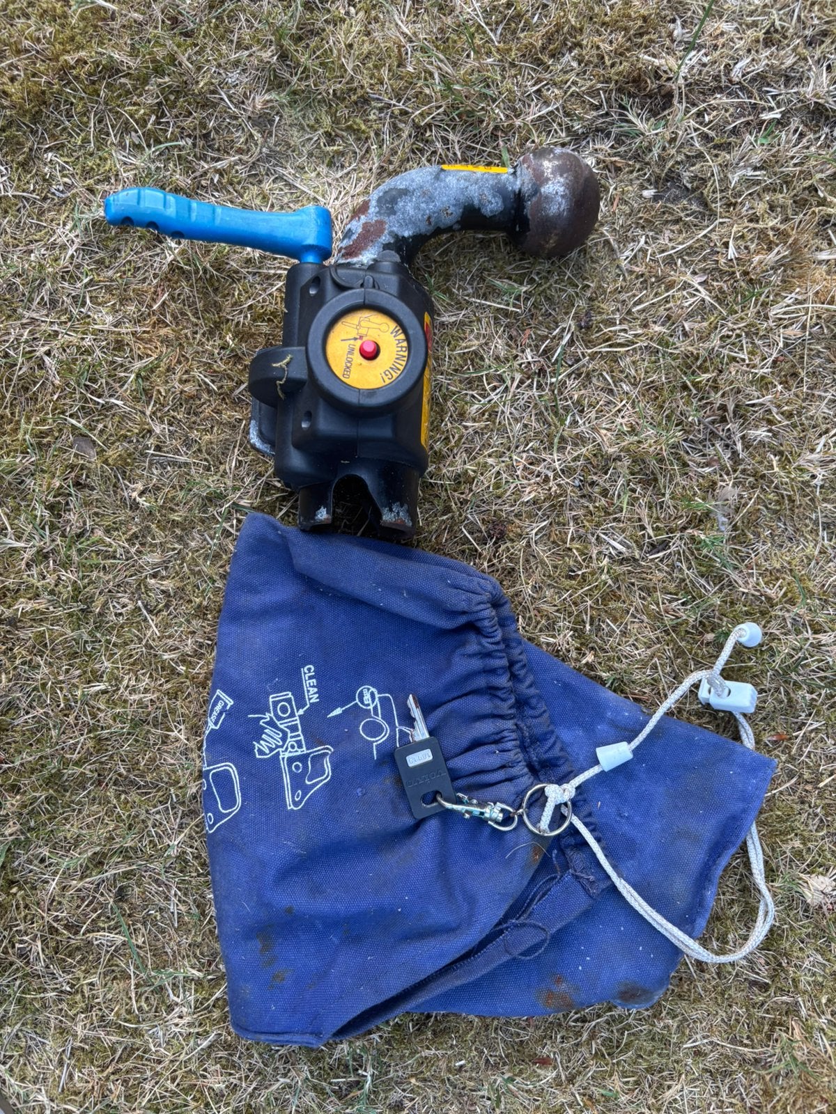 Originele Brink afneembare trekhaak Volvo V70, Ophalen, Gebruikt