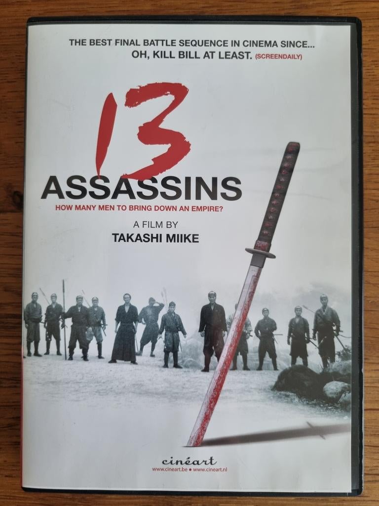 13 Assassins | Takashi Miike, Cd's en Dvd's, Vanaf 16 jaar, Ophalen of Verzenden, Gebruikt, Actie