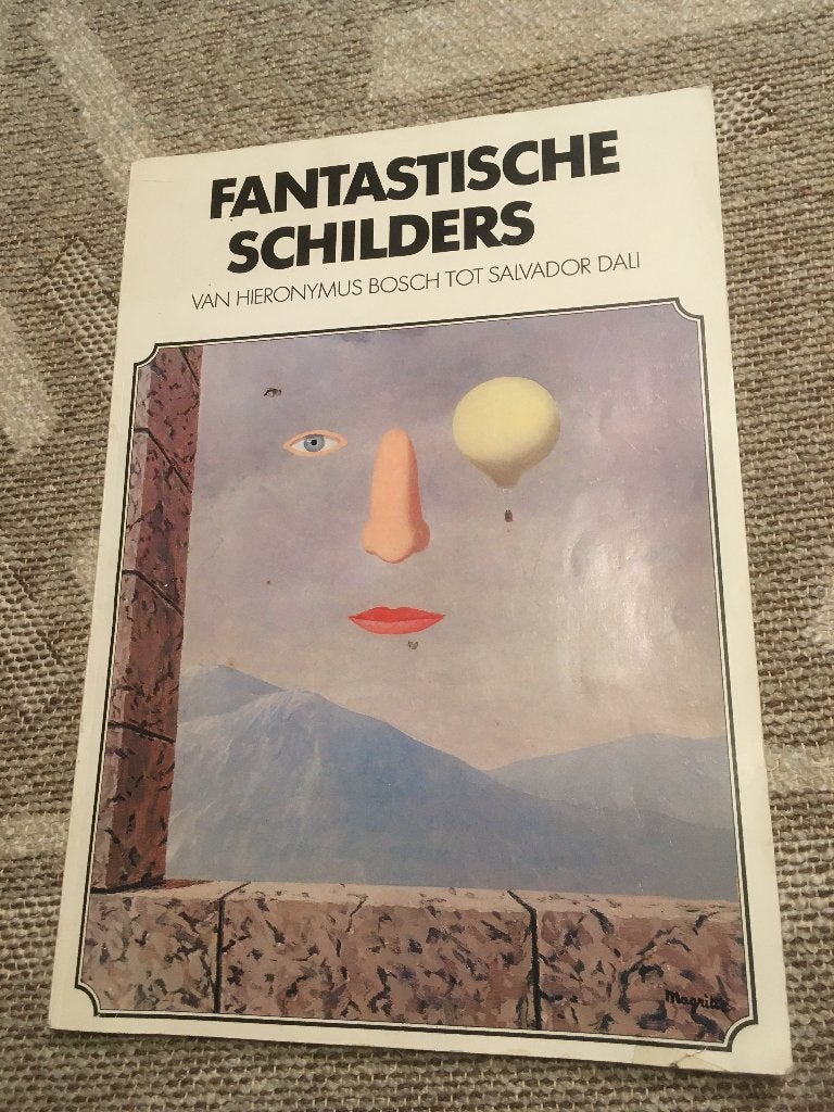 kunstboek fantastische schilders 104 afbeeldingen verzameld, Ophalen of Verzenden, Zo goed als nieuw, Schilder- en Tekenkunst
