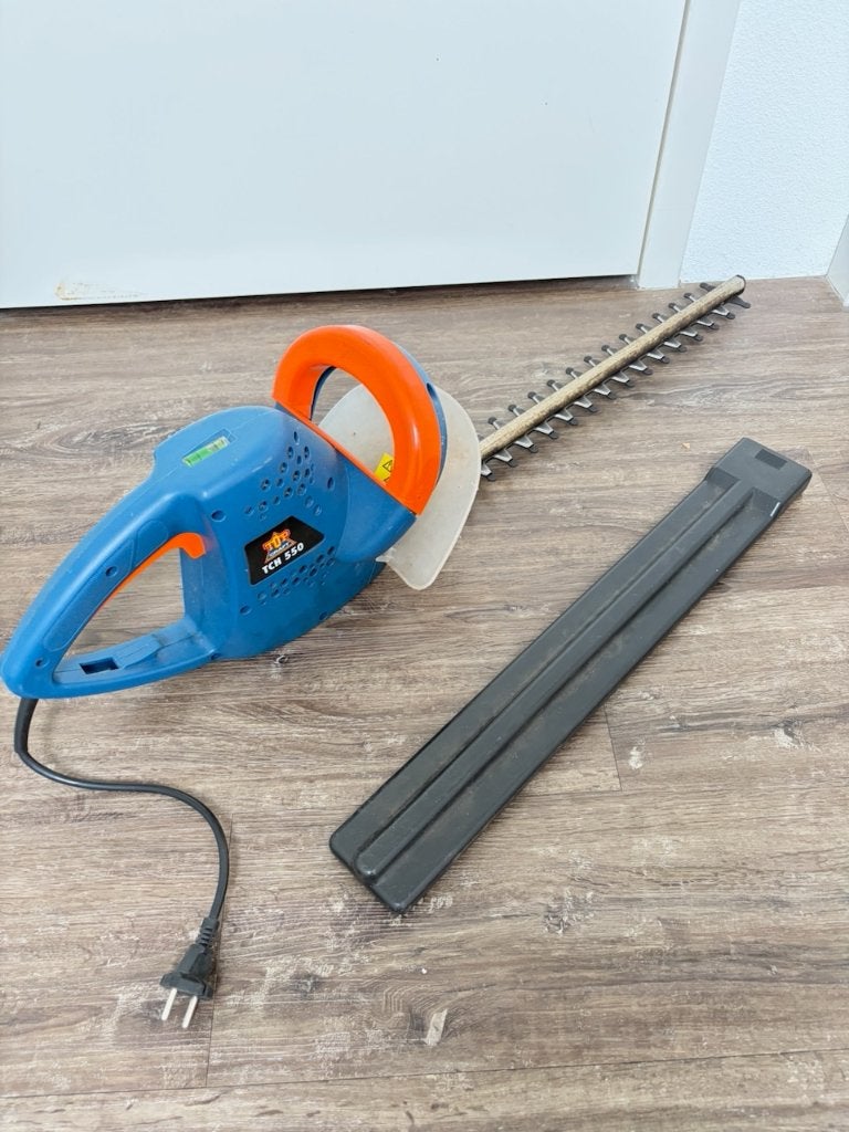 Top Craft TCH 550 Elektrische Heggenschaar 550W – Werkt goed, Tuin en Terras, Heggenscharen, Ophalen, Gebruikt, Elektrisch, Topcraft