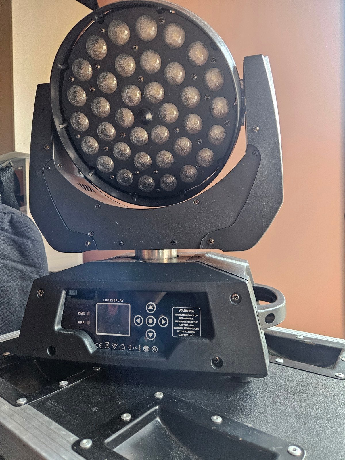 Set van 4 RGBWAUV Wash Movingheads 36x18W met Zoom, Muziek en Instrumenten, Licht en Laser, Ophalen, Zo goed als nieuw, Licht