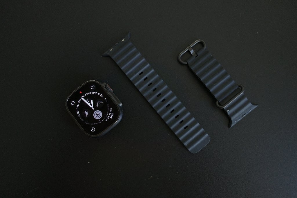 Apple watch ultra 2 zwart, Stappen, Zwart, IOS, Ophalen of Verzenden