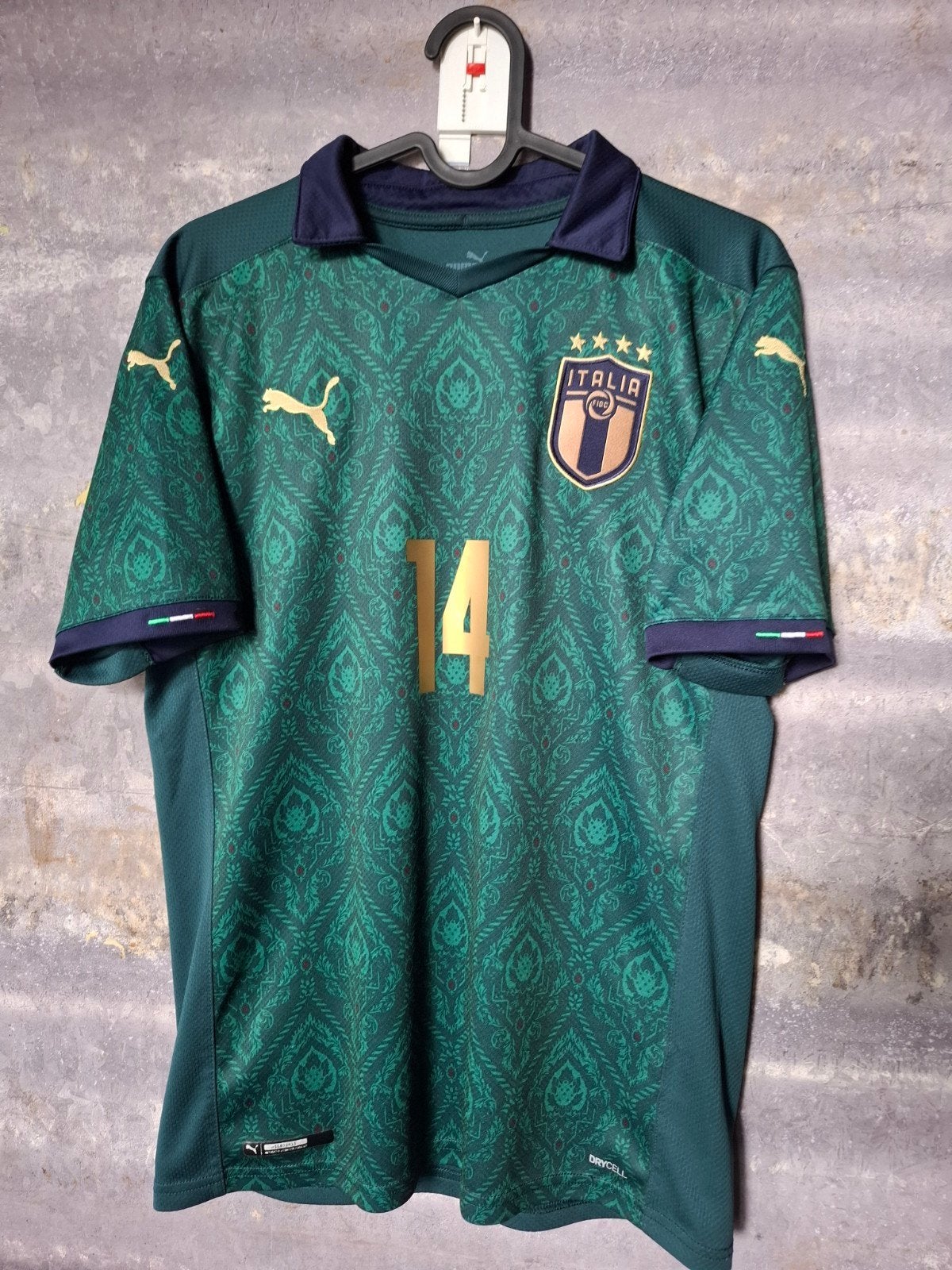 Italie ek 2020 derde Renaissance shirt federico Chiesa, Ophalen of Verzenden, Zo goed als nieuw, Buitenlandse clubs, Shirt