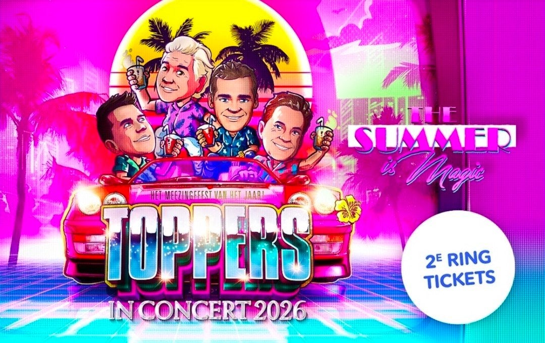 ## 4x tickets Toppers incl voetbal wedstrijd 20 juni 2026 ##, Tickets en Kaartjes, Drie personen of meer, Juni