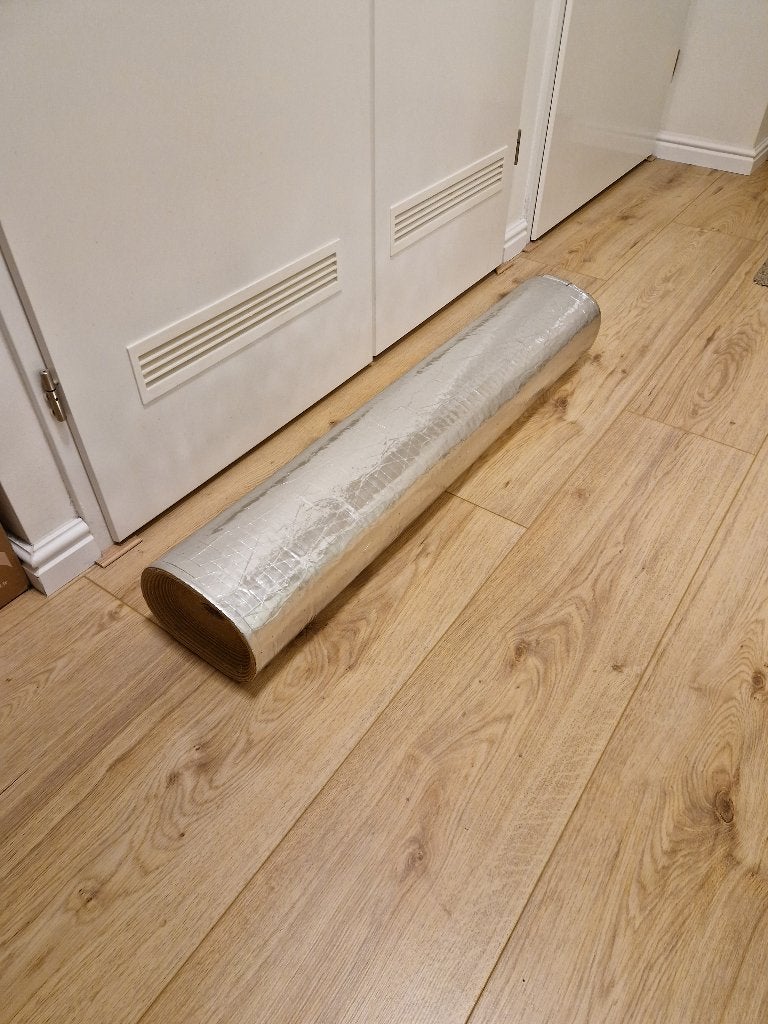 Maclean ondervloer IsoSilence 9m2, dikte 2.8mm, Overige materialen, 5 tot 10 m², Zo goed als nieuw, Vloerisolatie