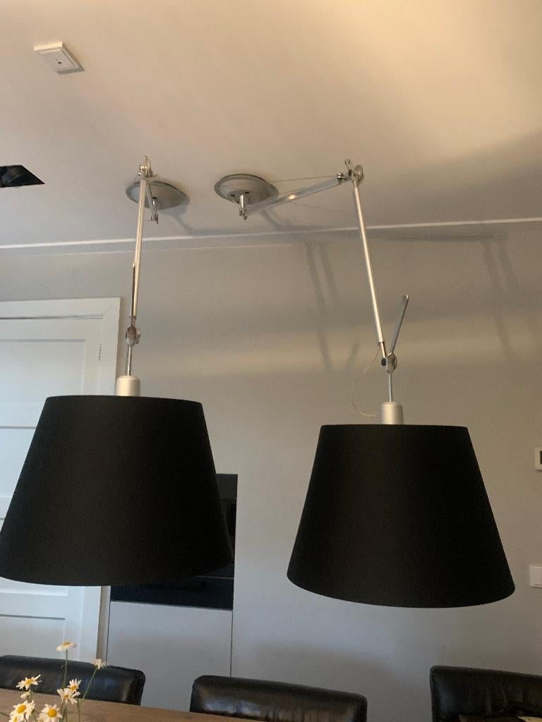 Tafellamp Artemide Tolomeo Armaturen 2 stuks, Huis en Inrichting, Gebruikt, Ophalen of Verzenden, Modern, Metaal