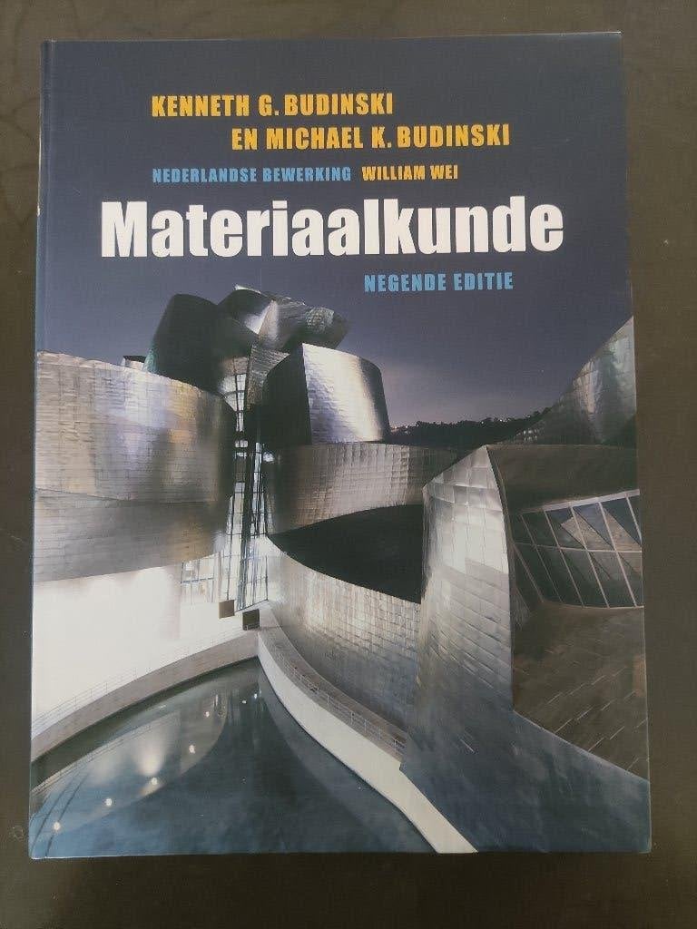 Materiaalkunde boek, negende editie, Ophalen of Verzenden, Beta, Zo goed als nieuw, HBO