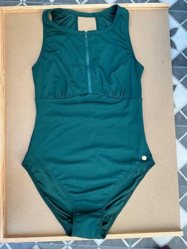 TC WOW - Badpak Maat 44 Groen, Kleding | Dames, Verzenden, Nieuw, Badpak, Groen