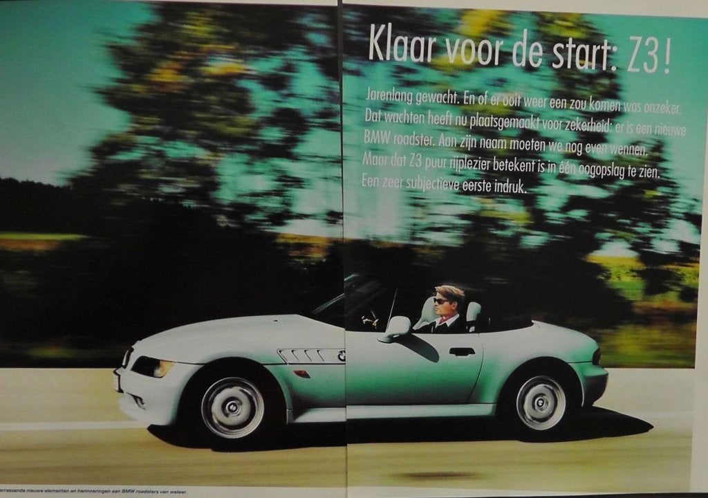 BMW Z3 roadster 1.8i - 2.2i  E36/7 ? 22x autotest lezen, Ophalen, Gelezen, BMW