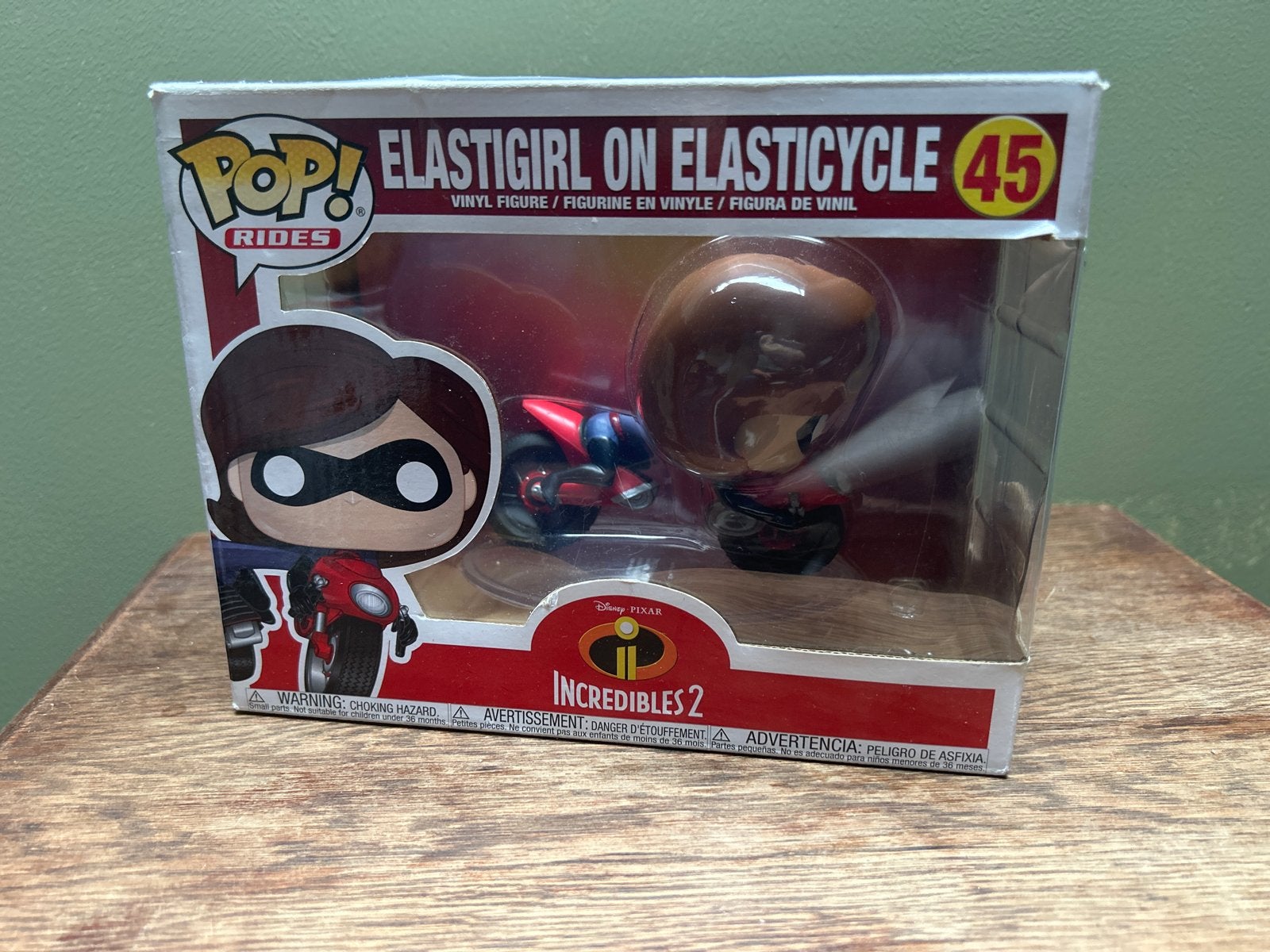 Funko Pop! Rides: Elastigirl on Elasticycle - Incredibles 2, Ophalen of Verzenden, Nieuw