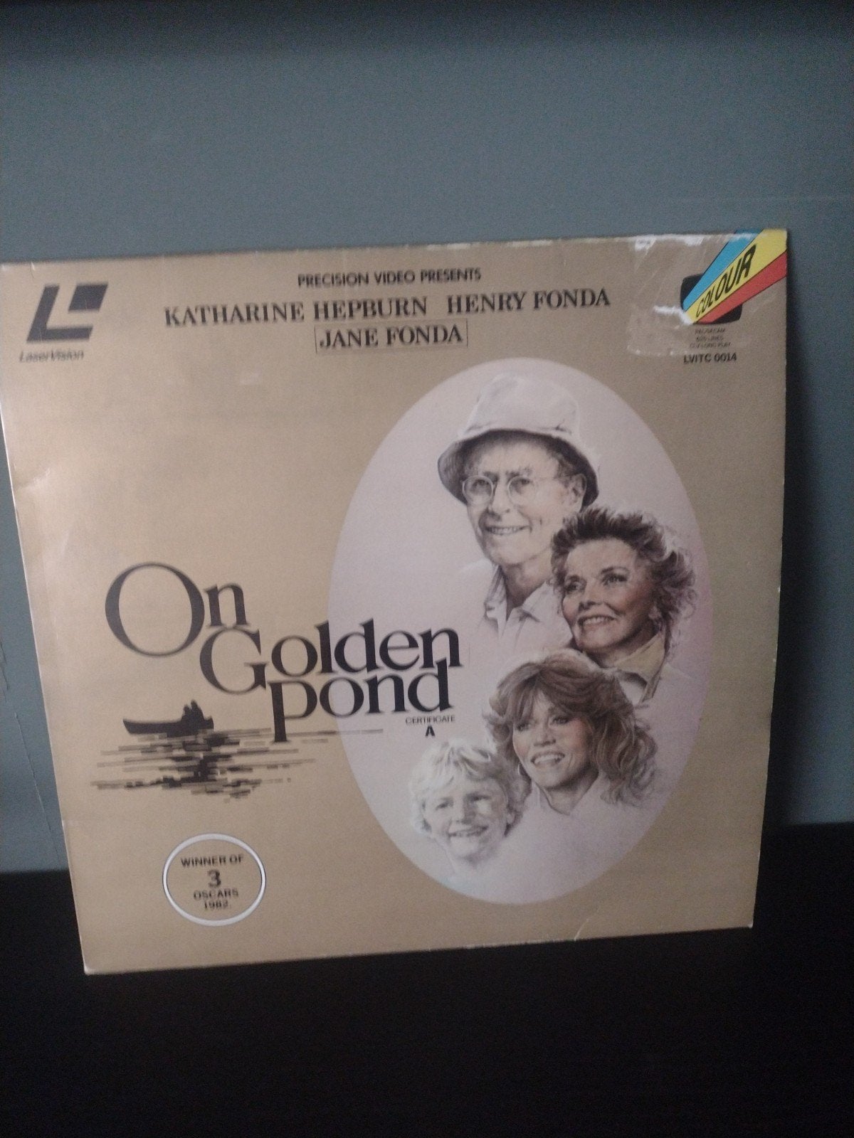 On Golden Pond LaserDisc - Katharine Hepburn, Henry Fonda, Alle leeftijden, Ophalen of Verzenden, Gebruikt, Engels
