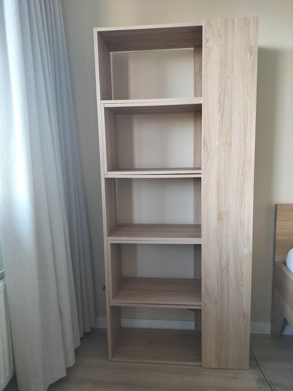Eikenhouten Boekenkast, Met plank(en), Gebruikt, 200 cm of meer, Eikenhout