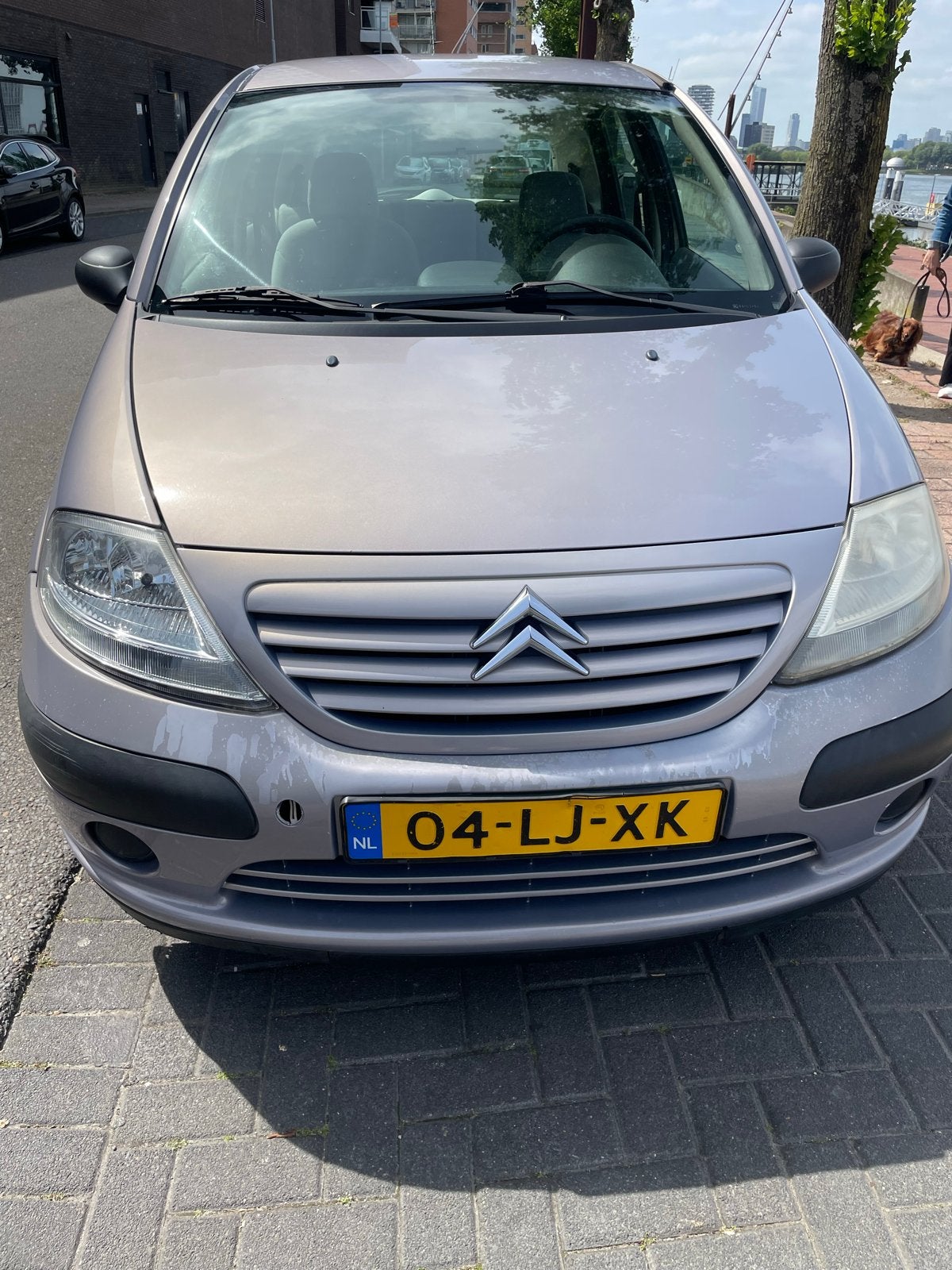 Citroën C3 1.1 I 2003 Grijs, Auto's, Citroën, Particulier, C3, Benzine, C, Hatchback, Handgeschakeld, Origineel Nederlands, Zilver of Grijs