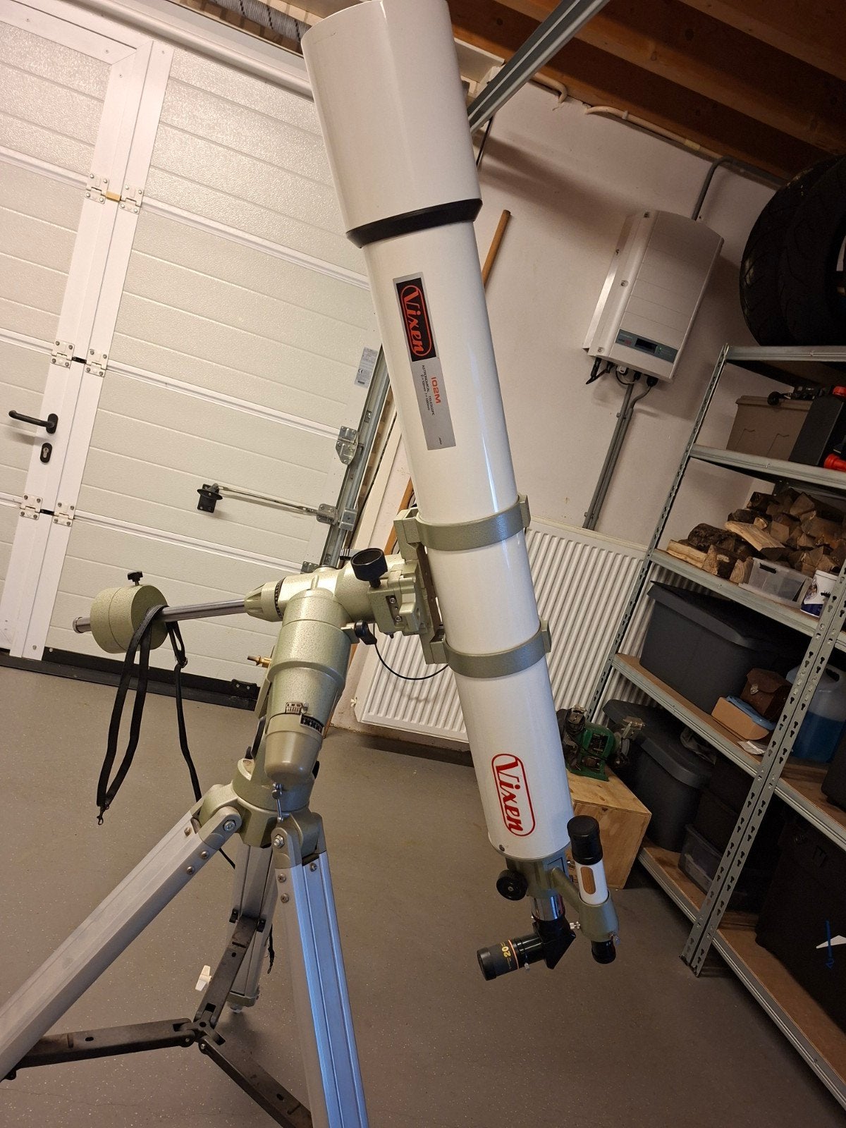 Vixen 102M Refractor Telescoop met Motorische Volgsnelheid, Audio, Tv en Foto, Optische apparatuur | Telescopen, Ophalen, Gebruikt